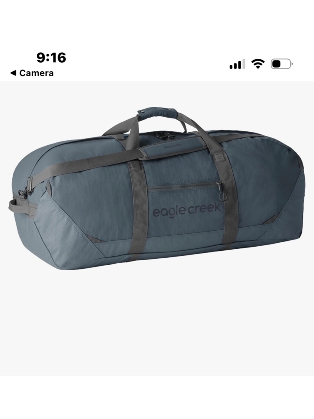 Eagle Creek Men's Duffel Bag - Slate Gray